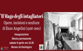 Il Mago degli intagliatori, Inaugurazione Mostra permanente opere di Enzo Angelini